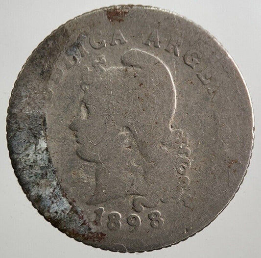 1898 Argentina 10 Centavos Coin | Fair Grade | a7898