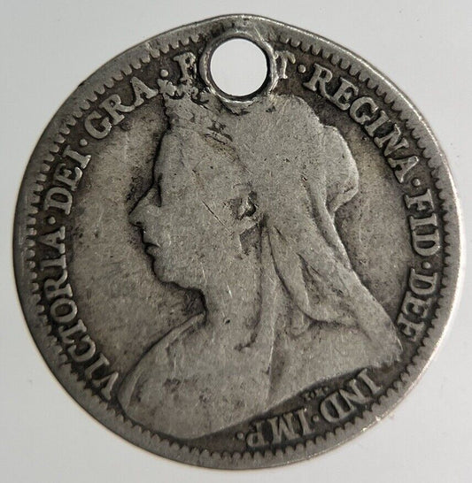 1897 Victoria Threepence Silver Coin | Collectable Grade