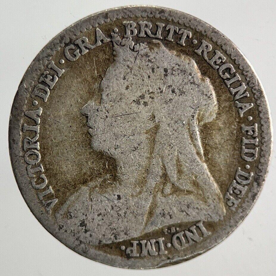 1897 Victoria Threepence Silver Coin | Collectable Grade