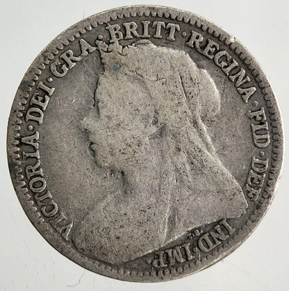 1897 Victoria Threepence Silver Coin | Collectable Grade
