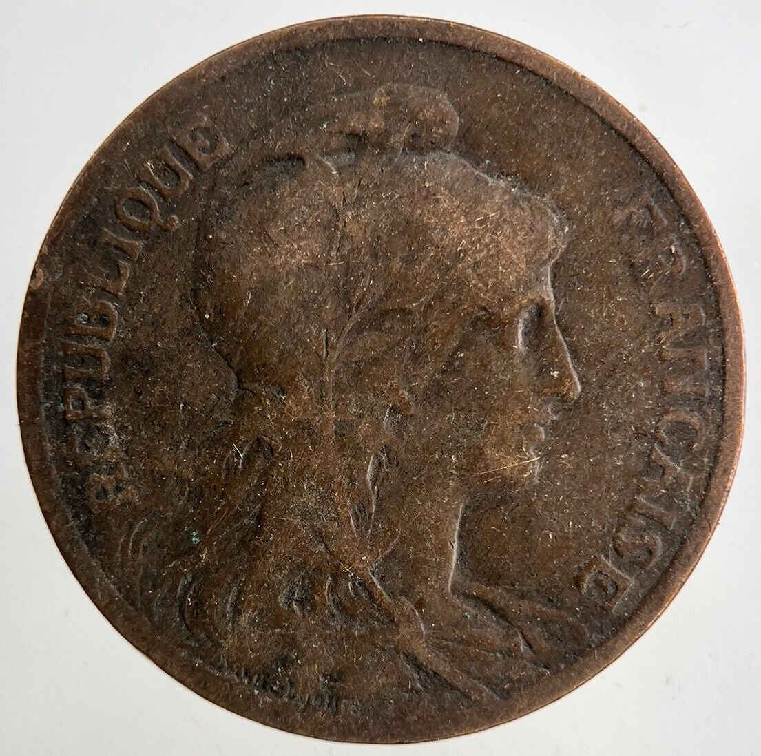 1898 France 5 Centimes Coin | Collectable Grade