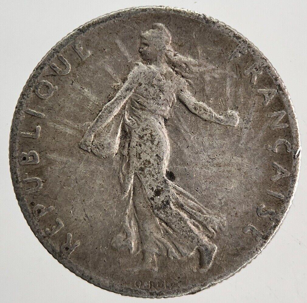 1898 France 50 Centimes Silver Coin | Fine Collectable Grade