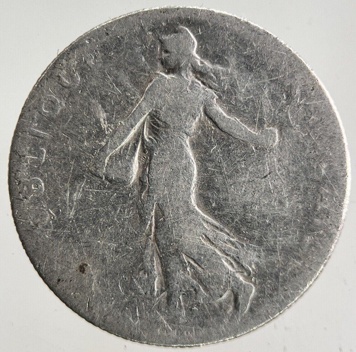 1898 France 50 Centimes Silver Coin | Collectable Grade