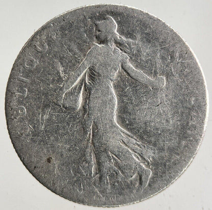 1898 France 50 Centimes Silver Coin | Collectable Grade