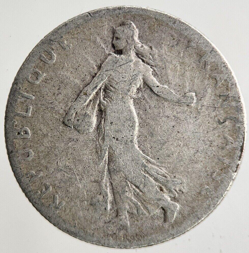 1898 France 50 Centimes Silver Coin | Collectable Grade