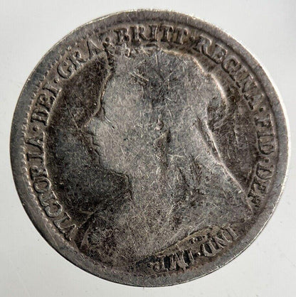 1897 Victoria Threepence Silver Coin | Collectable Grade