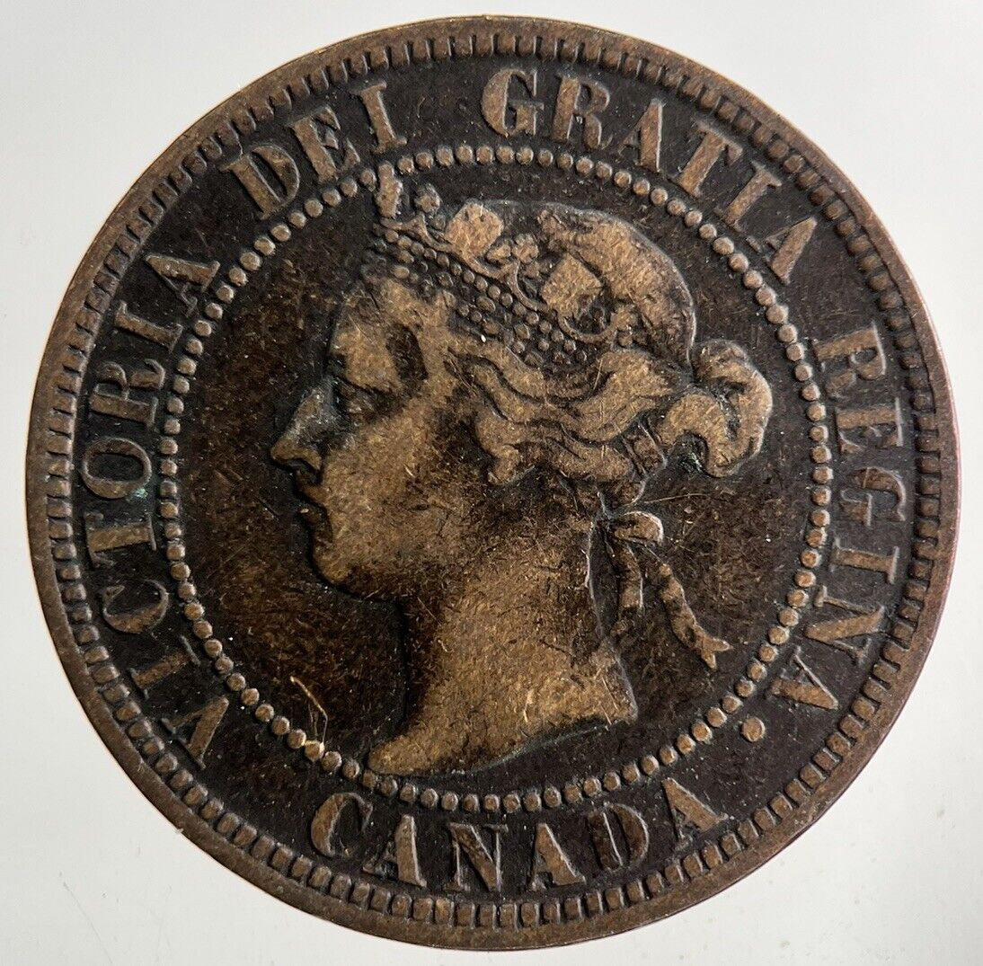 1898 Canada One Cent Coin | Fine Collectable Grade
