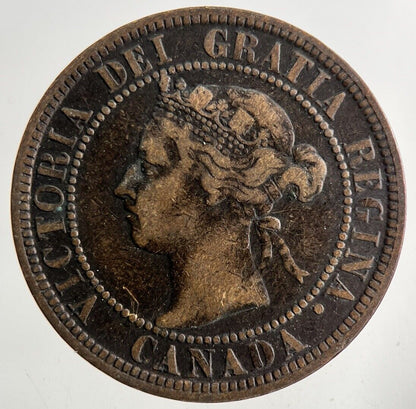 1898 Canada One Cent Coin | Fine Collectable Grade