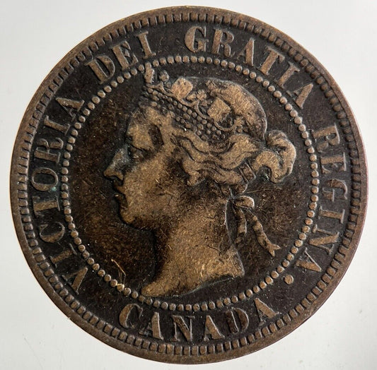 1898 Canada One Cent Coin | Fine Collectable Grade