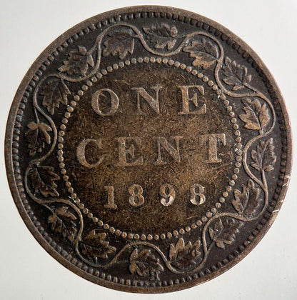 1898 Canada One Cent Coin | Fine Collectable Grade