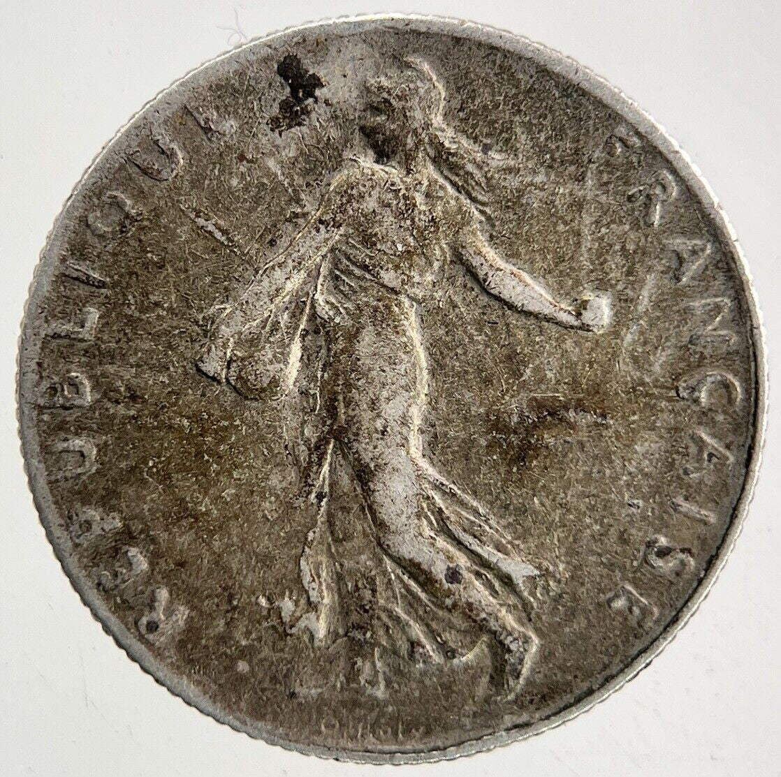 1898 France 50 Centimes Silver Coin | Collectable Grade
