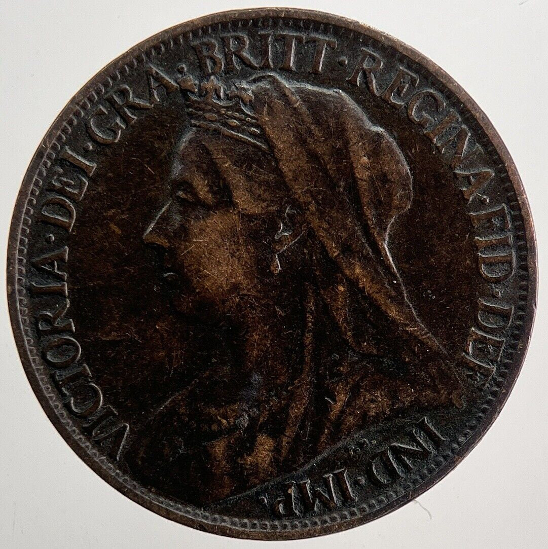 1898 Victoria Farthing Coin | Very High Grade | a5829