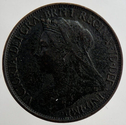 1898 Victoria Farthing Coin | Fine Collectable Grade | a8892