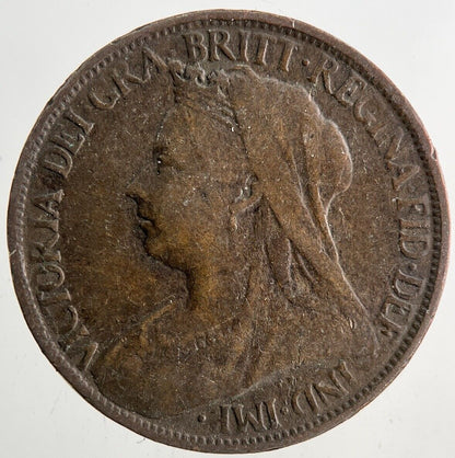 1898 Victoria Farthing Coin | Fine Collectable Grade
