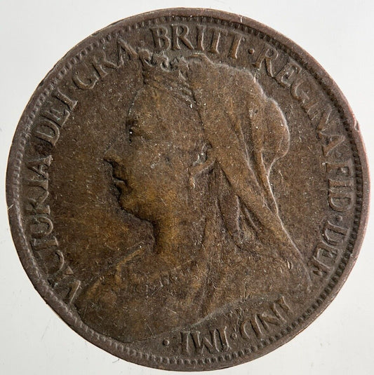 1898 Victoria Farthing Coin | Fine Collectable Grade