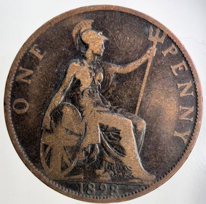 1898 Victoria One Penny Coin | Collectable Grade