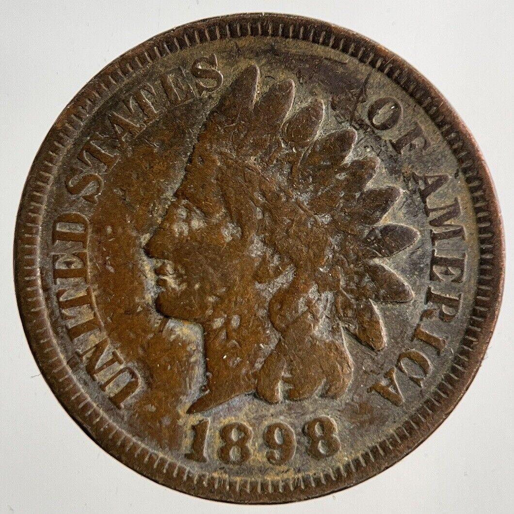 1898 US USA One Cent Coin | Collectable Grade