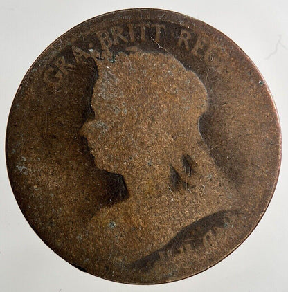 1898 Victoria Half-Penny Coin | Fair Grade