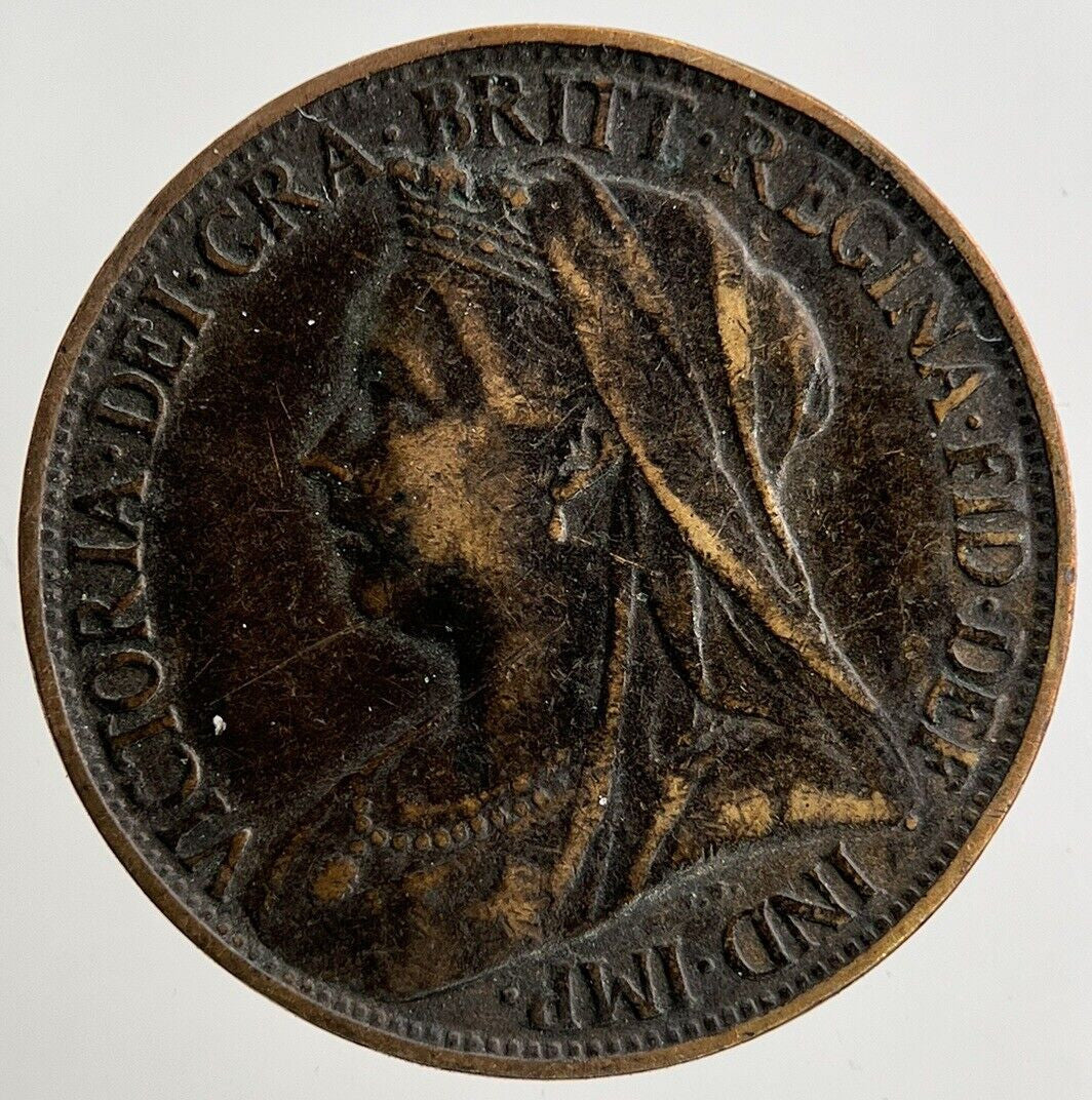 1898 Victoria Farthing Coin | Fine Collectable Grade