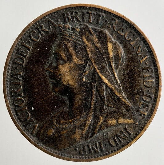 1898 Victoria Farthing Coin | Fine Collectable Grade