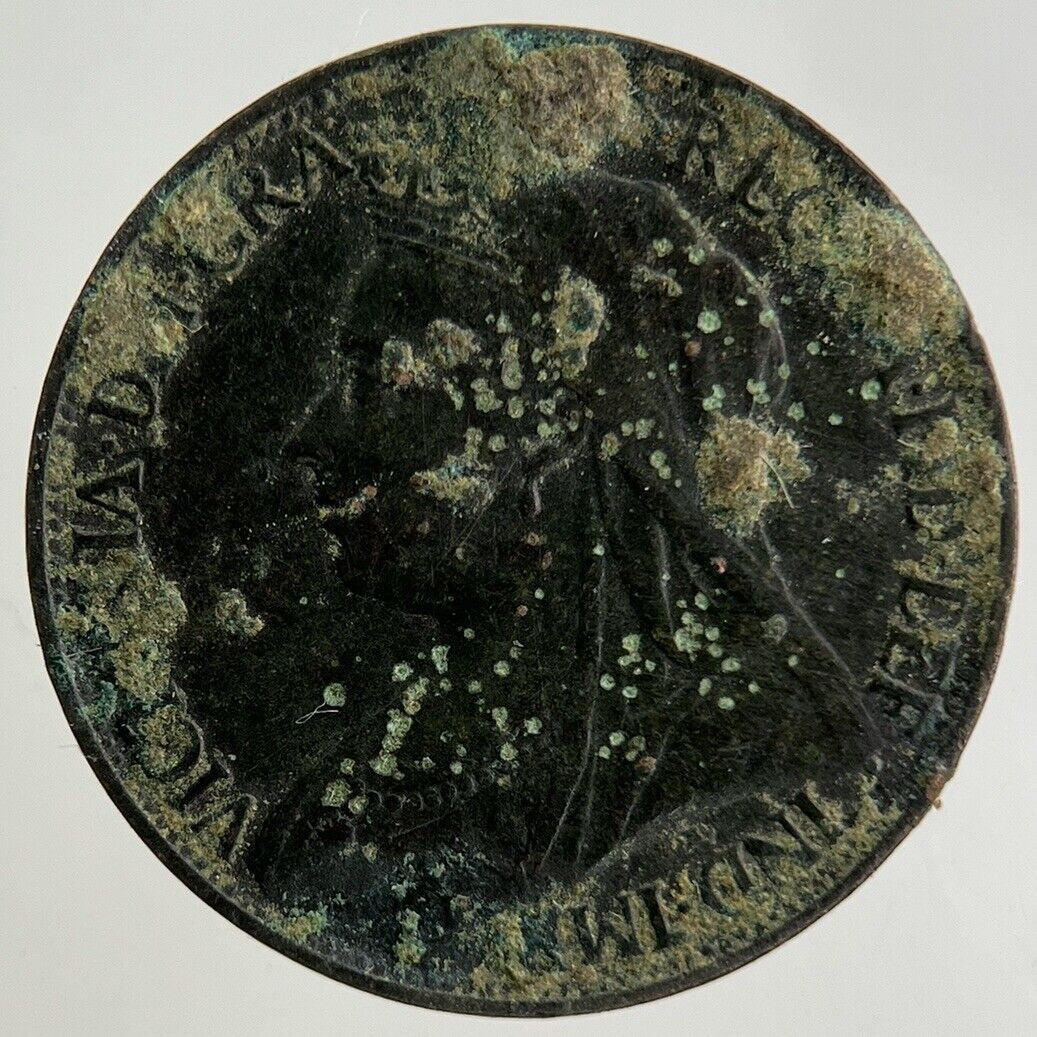 1898 Victoria Farthing Coin | Fine Collectable Grade