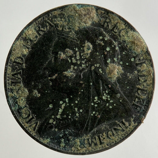 1898 Victoria Farthing Coin | Fine Collectable Grade