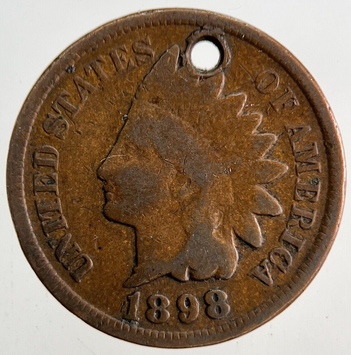 1898 US USA One Cent Coin | Collectable Grade