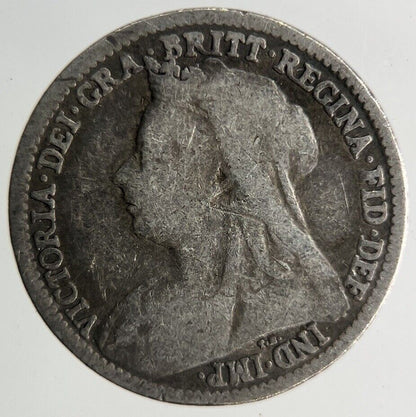 1898 Victoria Threepence Silver Coin | Collectable Grade