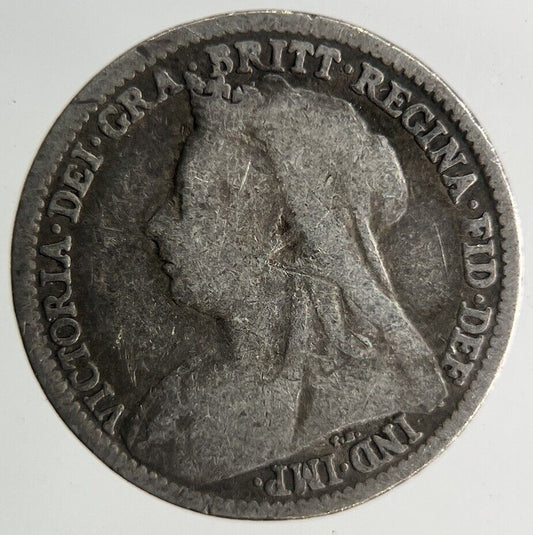 1898 Victoria Threepence Silver Coin | Collectable Grade