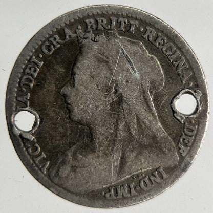 1898 Victoria Threepence Silver Coin | Collectable Grade