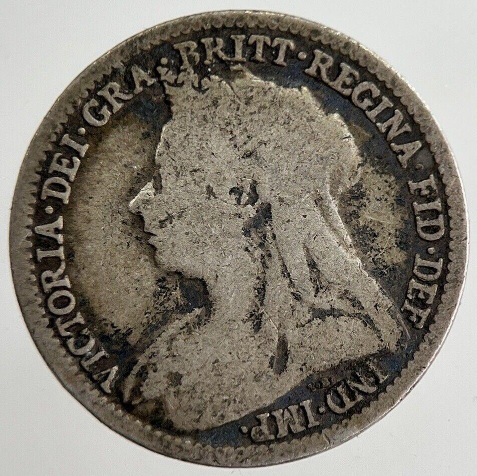 1898 Victoria Threepence Silver Coin | Collectable Grade | a8846