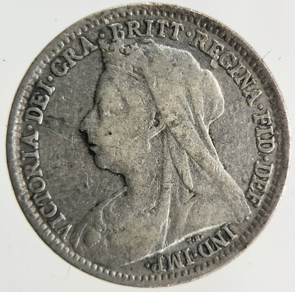 1898 Victoria Threepence Silver Coin | Fine Collectable Grade