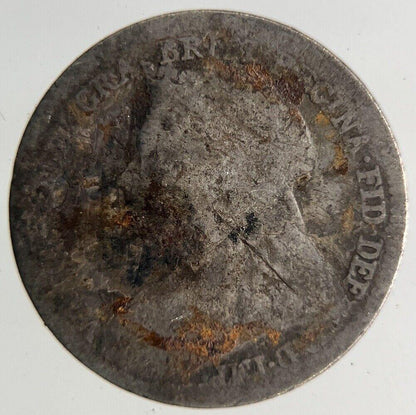 1898 Victoria Threepence Silver Coin | Collectable Grade