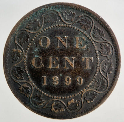 1899 Canada One 1 Cent Coin | Fine Collectable Grade