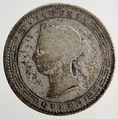 1899 Ceylon 25 Cents Silver Coin | Collectable Grade