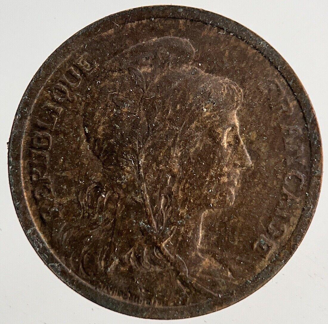 1899 France Un 1 Centime Coin | Fine Collectable Grade