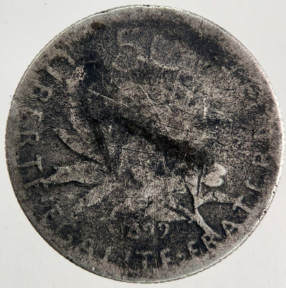 1899 France 50 Centimes Silver Coin | Fair Grade