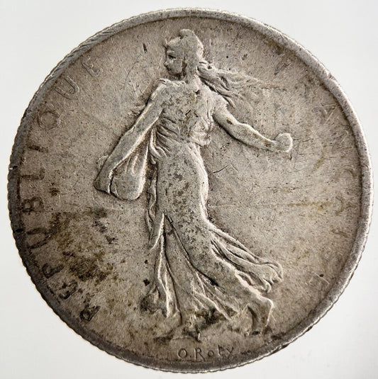 1899 France 2 Franc Silver Coin | Collectable Grade