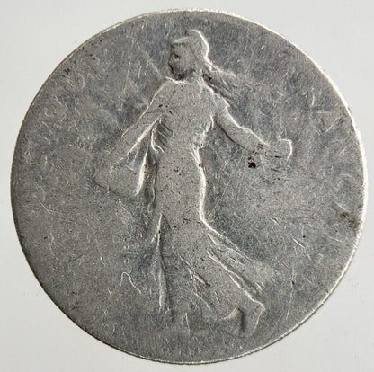 1899 France 50 Centimes Silver Coin | Collectable Grade