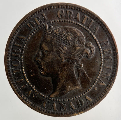 1899 Canada 1 One Cent Coin | Fine Collectable Grade