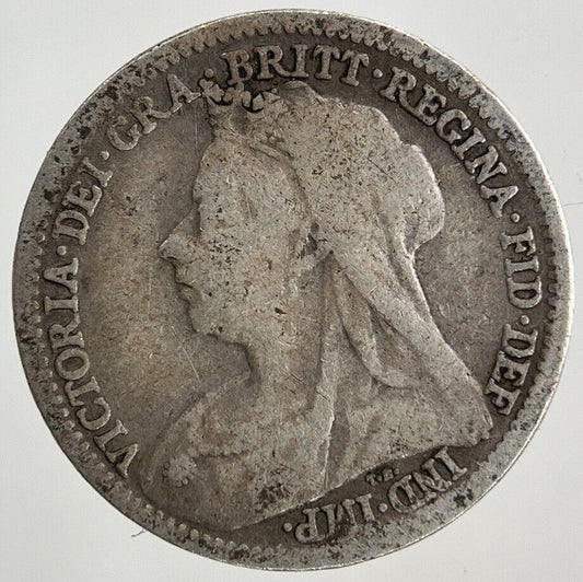 1898 Victoria Threepence Silver Coin | Collectable Grade