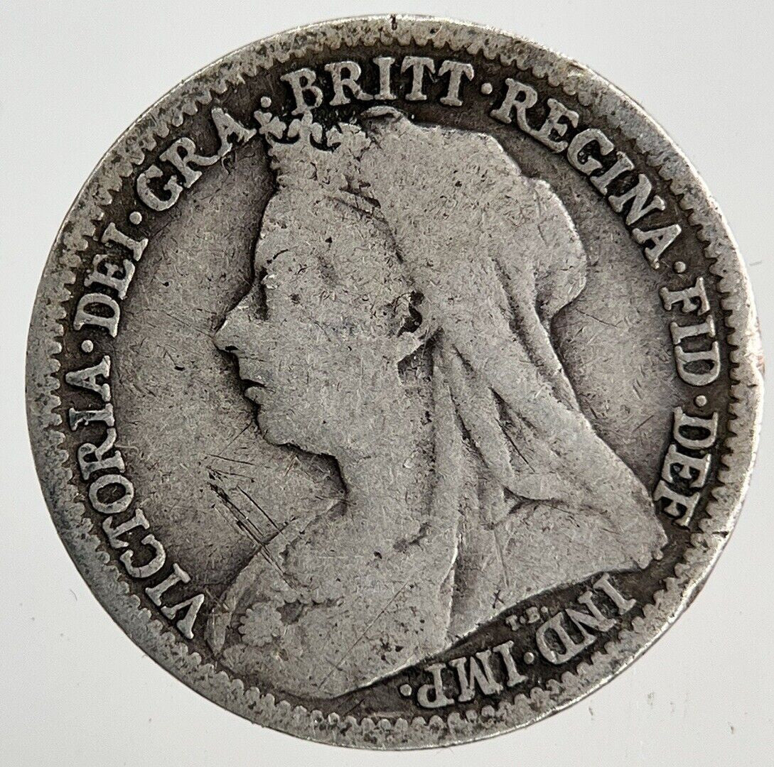 1898 Victoria Threepence Silver Coin | Collectable Grade