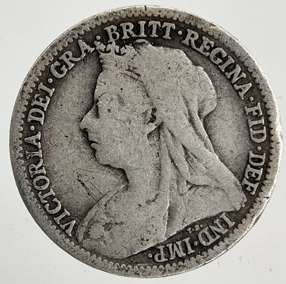 1898 Victoria Threepence Silver Coin | Collectable Grade
