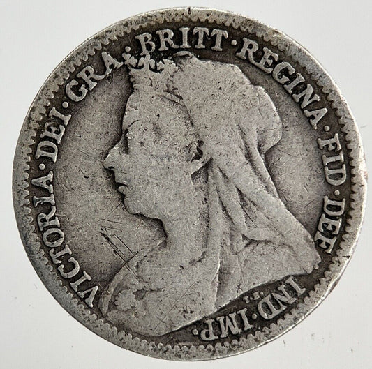 1898 Victoria Threepence Silver Coin | Collectable Grade