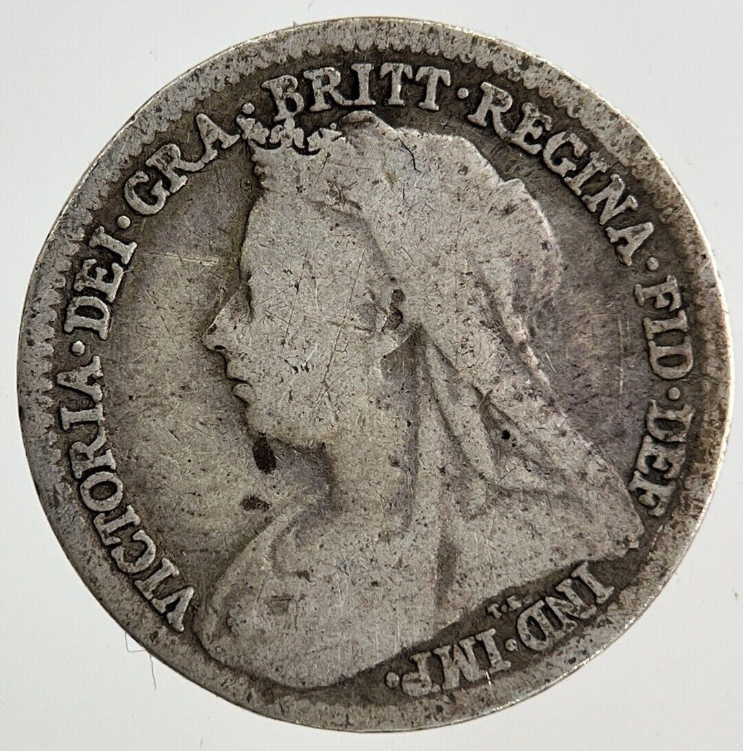 1898 Victoria Threepence Silver Coin | Collectable Grade
