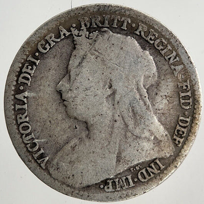 1898 Victoria Threepence Silver Coin | Collectable Grade