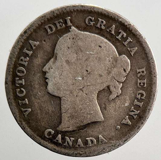 1899 Canada 5 Cents Silver Coin | Collectable Grade | a3802