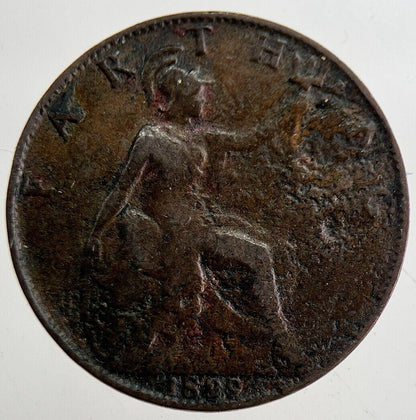 1899 Victoria Farthing Coin | Collectable Grade | a8896
