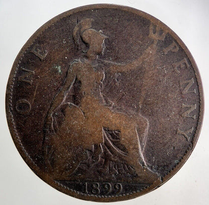 1899 Victoria One Penny Coin | Collectable Grade