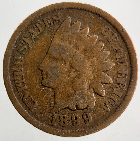 1899 US USA One Cent Coin | Collectable Grade